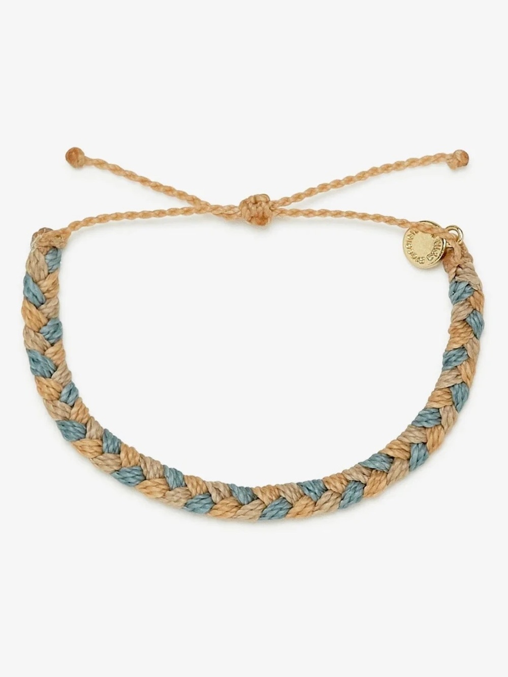 PURA VIDA Multi Braided Bracelet Gold Coast One Size